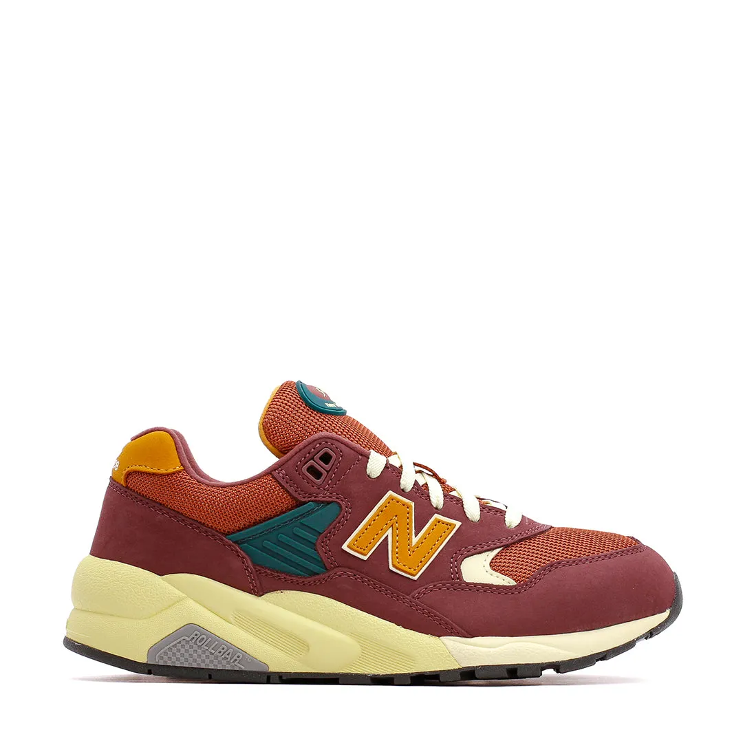New Balance Men 580 Washed Burgundy MT580KDA cushioning - shoes