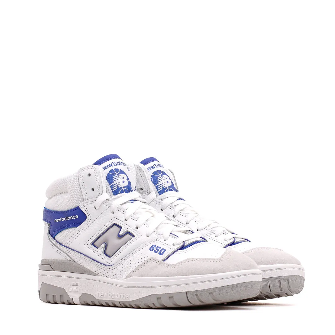 traction - grip - feature shoes lateral - support - stability shoes New Balance Men 650R White BB650RWI