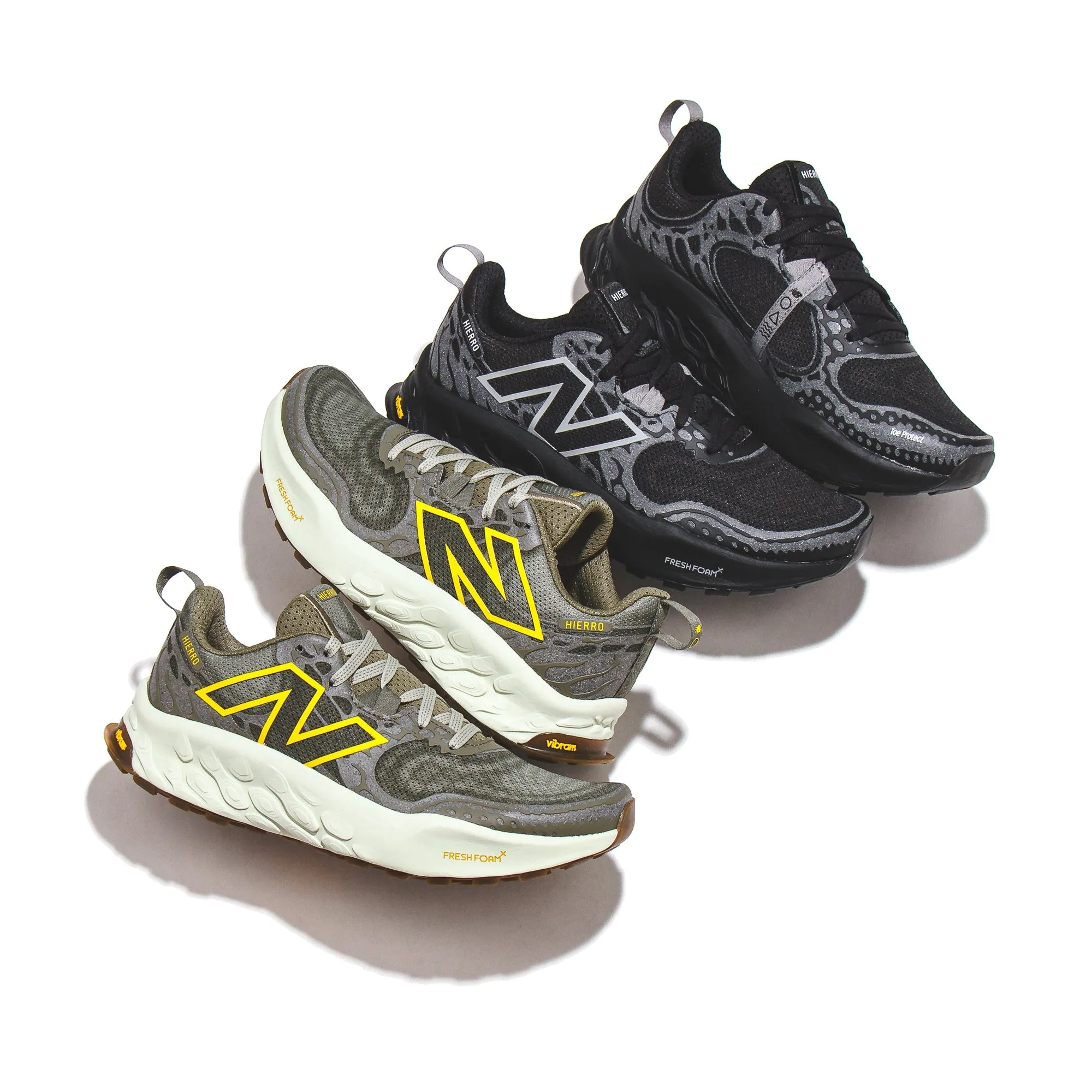 enjoyable running experience running in fun runs shoes New Balance Men Fresh Foam X Hierro v8 Black MTHIERK8