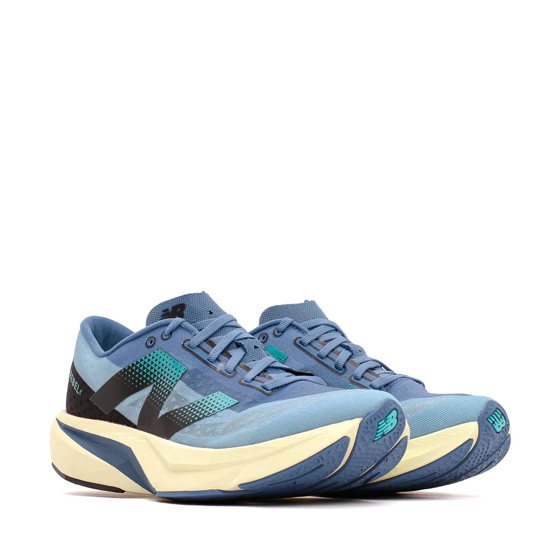 Comfort Stitching New Balance Men FuelCell Rebel v4 Heron Blue MFCXCH4