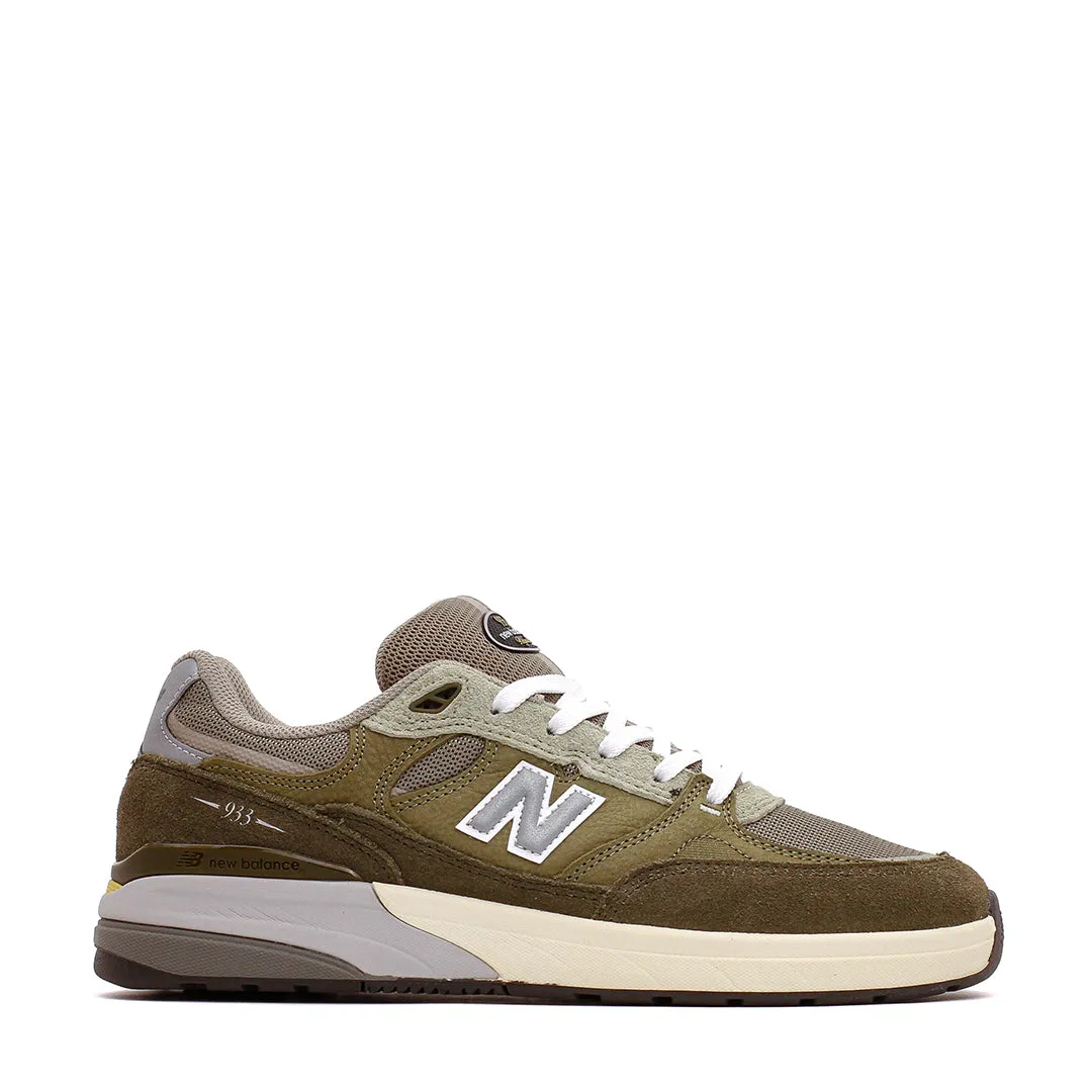 New Balance Men NB Numberic Andrew Reynolds 933 NM933JKL Marathon - running Barefoot simulation
