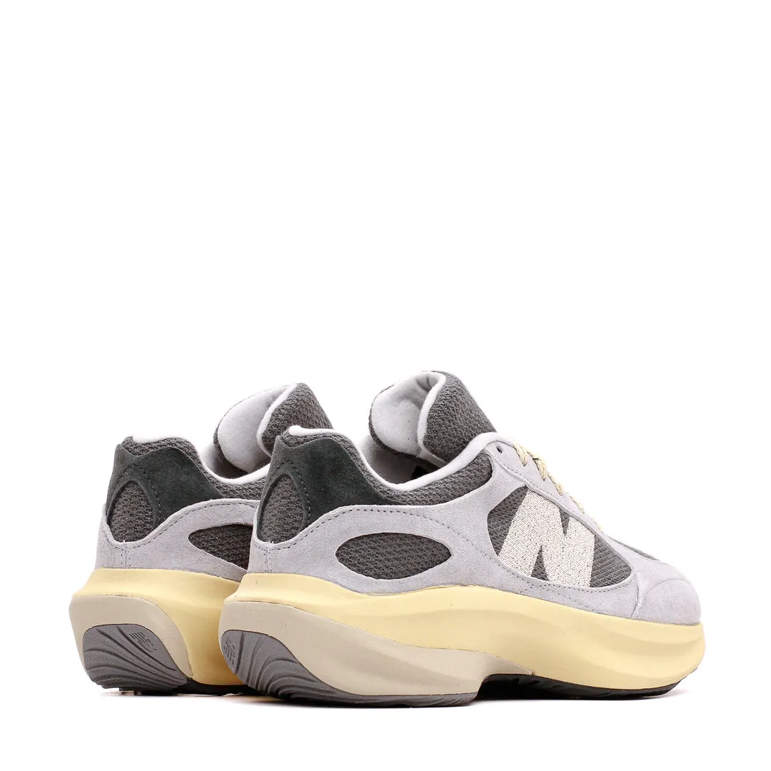sand - running shoes running in a forest New Balance Men Warped Runner Grey Matter UWRPDCON