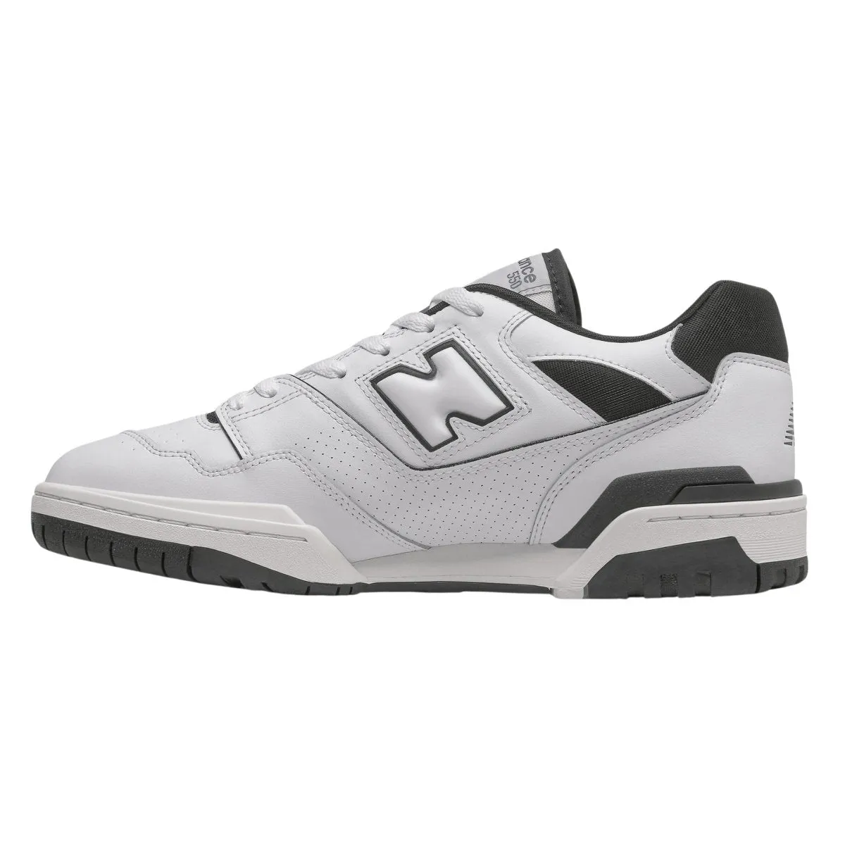 New Balance Men's BB550HA1 White/Black Step Fit Slow Step