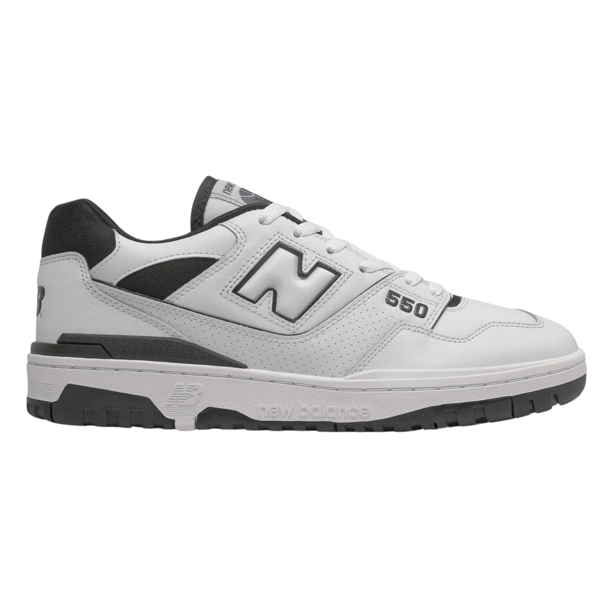 New Balance Men's BB550HA1 White/Black Meet Walk