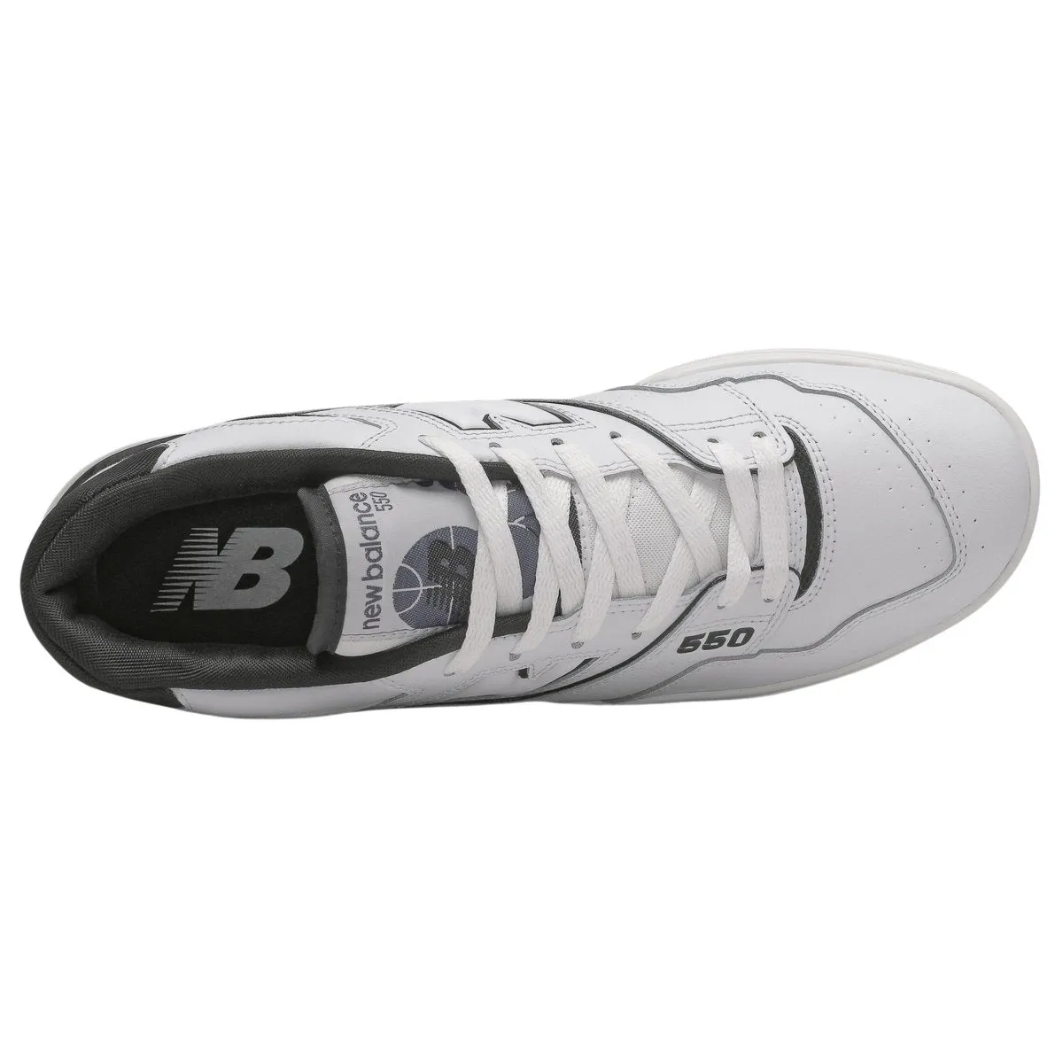 Soft Padding New Balance Men's BB550HA1 White/Black