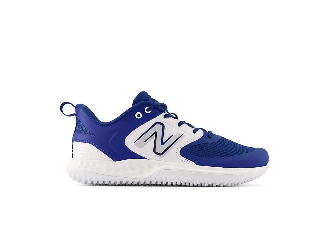 New Balance Men's Fresh Foam 3000 V6 Turf Baseball Shoes - Royal Blue with White - T3000TB6 Versatile