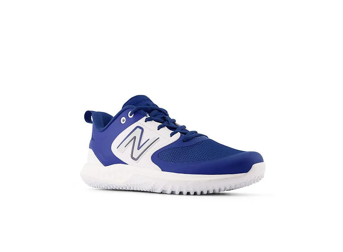 New Balance Men's Fresh Foam 3000 V6 Turf Baseball Shoes - Royal Blue with White - T3000TB6 Travel Light