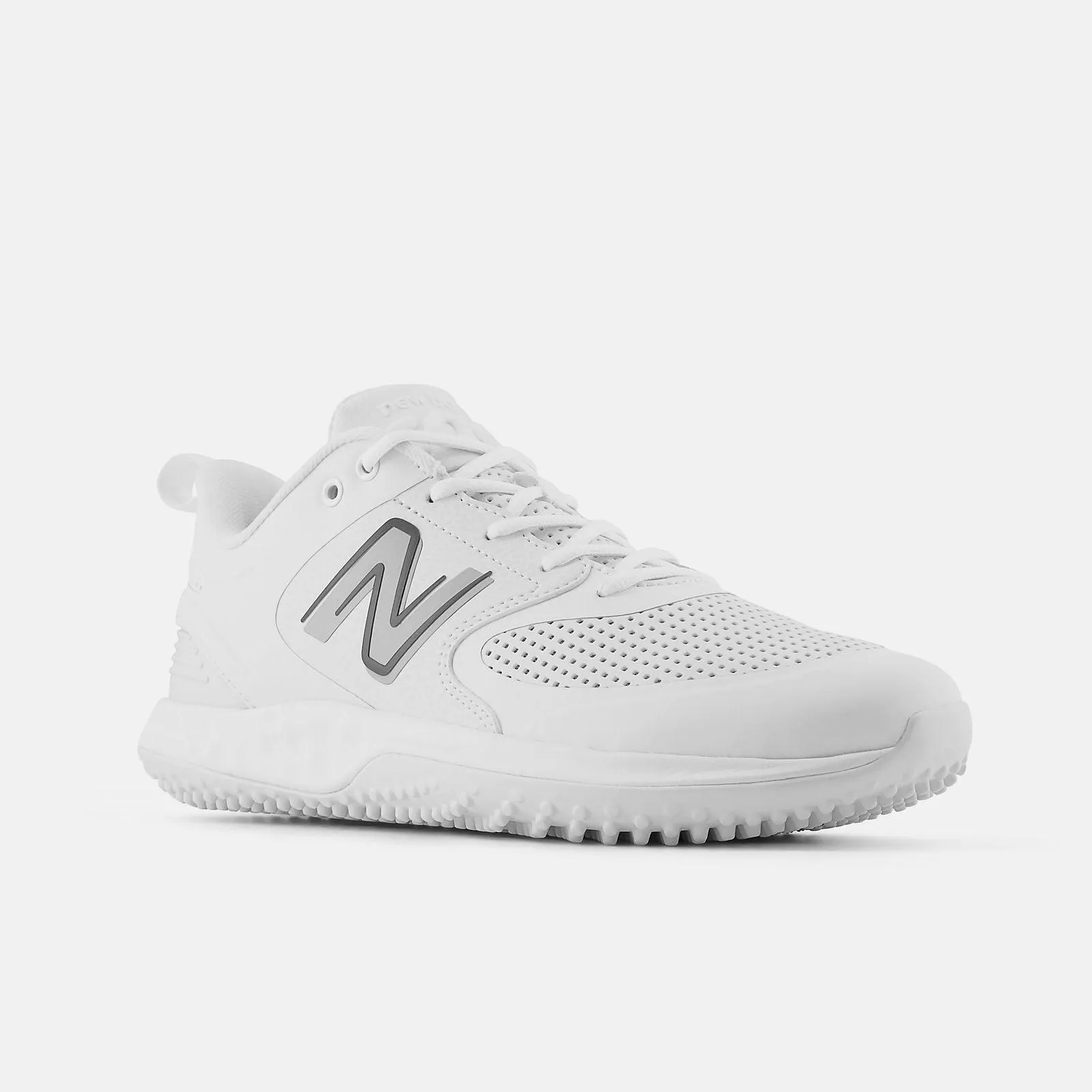 New Balance Men's Fresh Foam 3000 V6 Turf Baseball Shoes - White - T3000SW6 Comfortable Wear