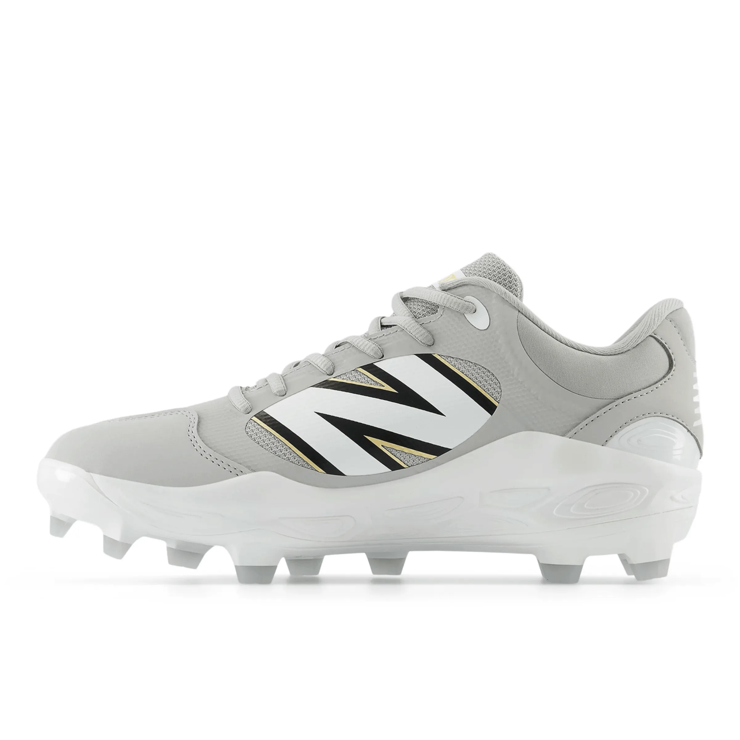 New Balance Men's Fresh Foam 3000 v7 Molded Baseball Cleats - Raincloud - PL3000G7 Good elasticity