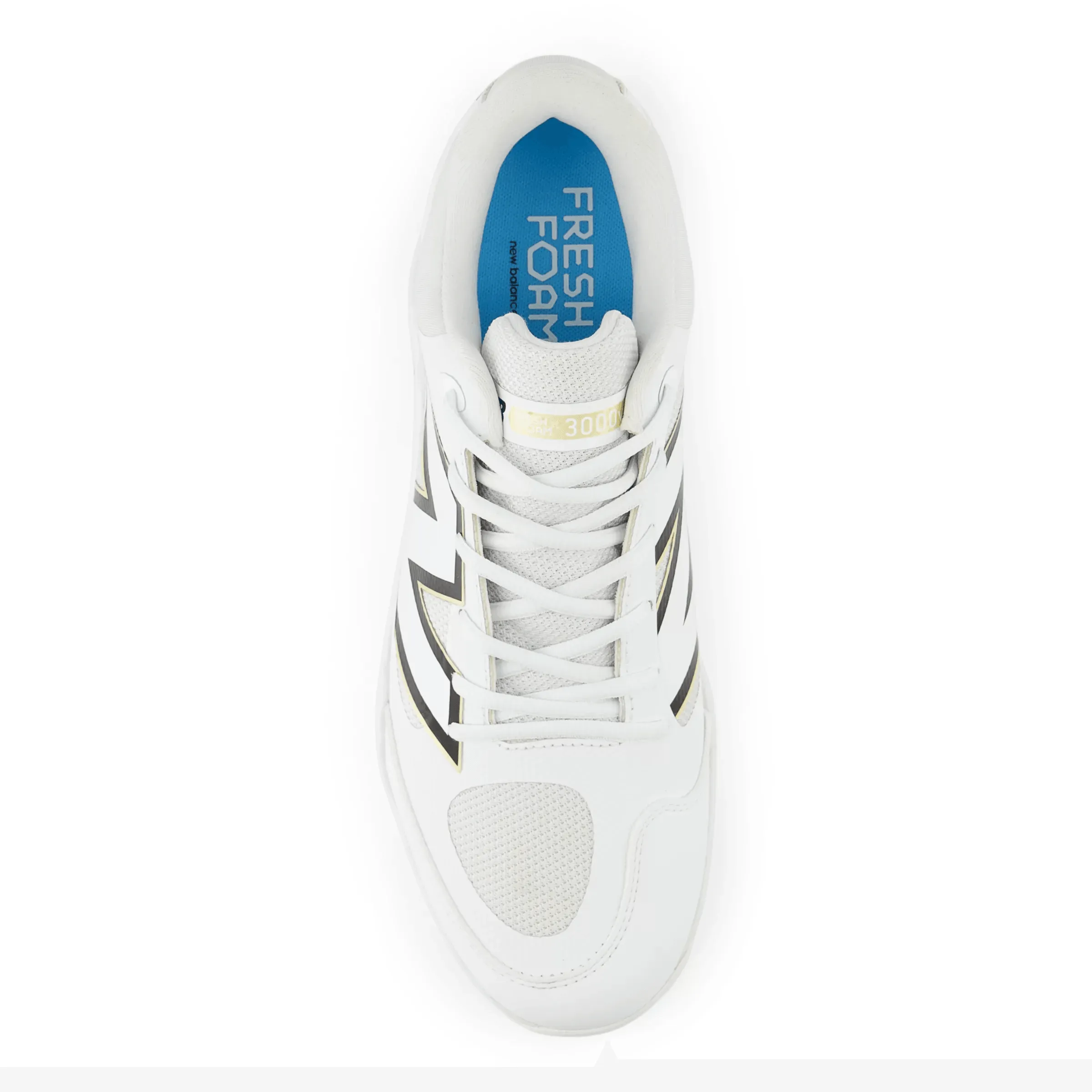 Universal Style Durable Stitching New Balance Men's Fresh Foam 3000 v7 Molded Baseball Cleats - White - PL3000W7