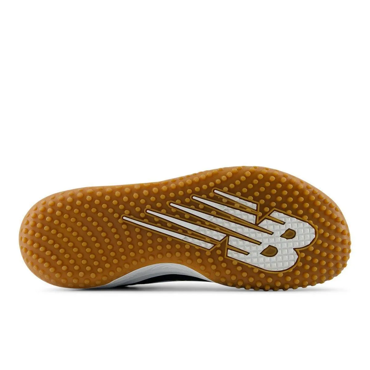 No Laces New Balance Men's Fresh Foam 3000 v7 Turf Baseball Shoes - Black/Gum - T3000BK7