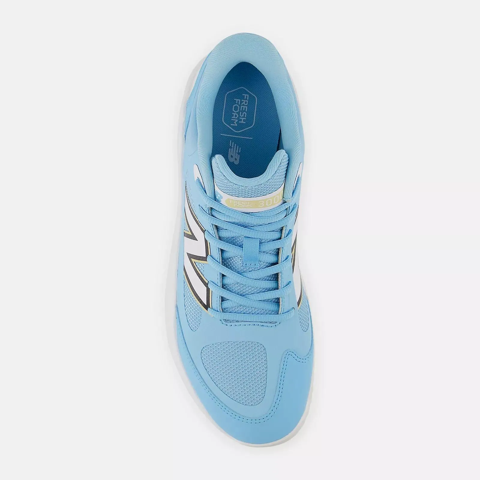 Multi Season New Balance Men's Fresh Foam 3000 v7 Turf Baseball Shoes - Carolina - T3000TC7