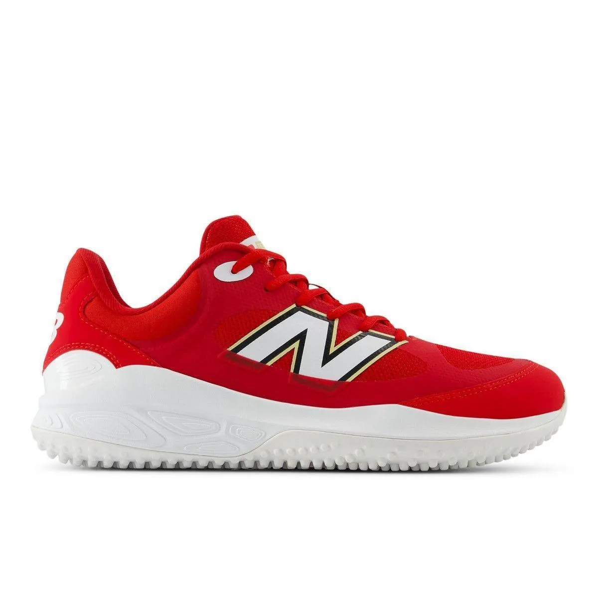 Hiking Fit New Balance Men's Fresh Foam 3000 v7 Turf Baseball Shoes - Red - T3000TR7