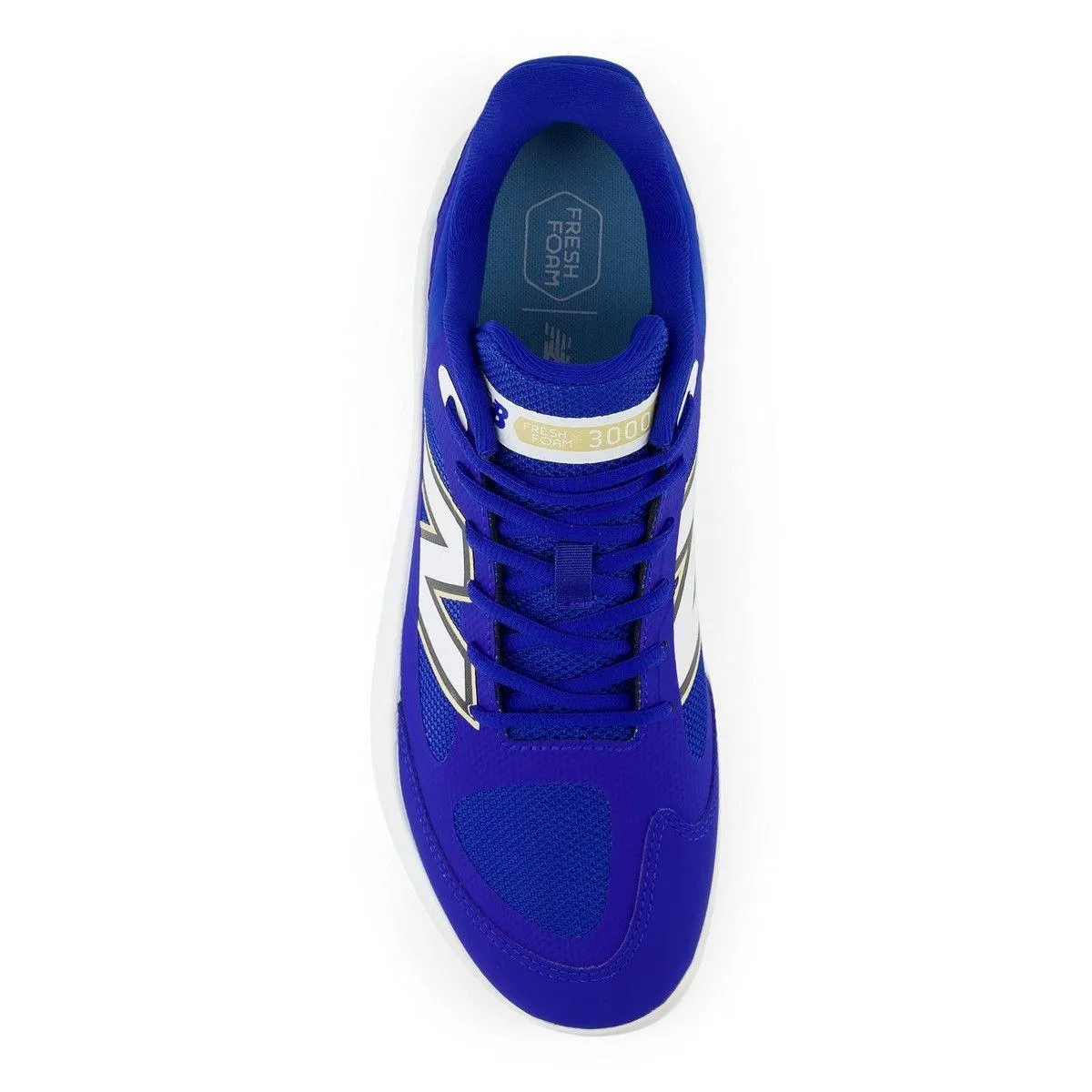 New Balance Men's Fresh Foam 3000 v7 Turf Baseball Shoes - Royal - T3000TB7 Everyday Protection Anti-bacterial