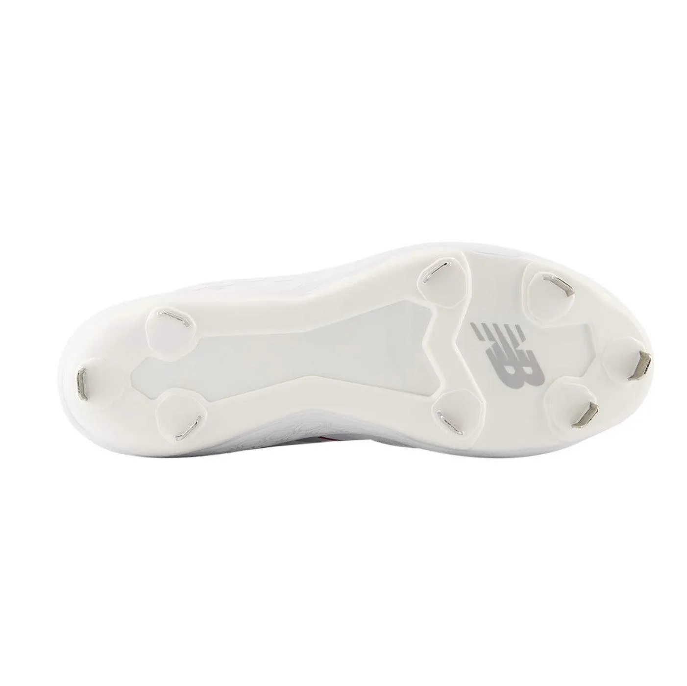 New Balance Men's Fresh Foam X 3000 V6 Metal Baseball Cleats - Cardinal with White - L3000BC6 Rain Proof Classic Color