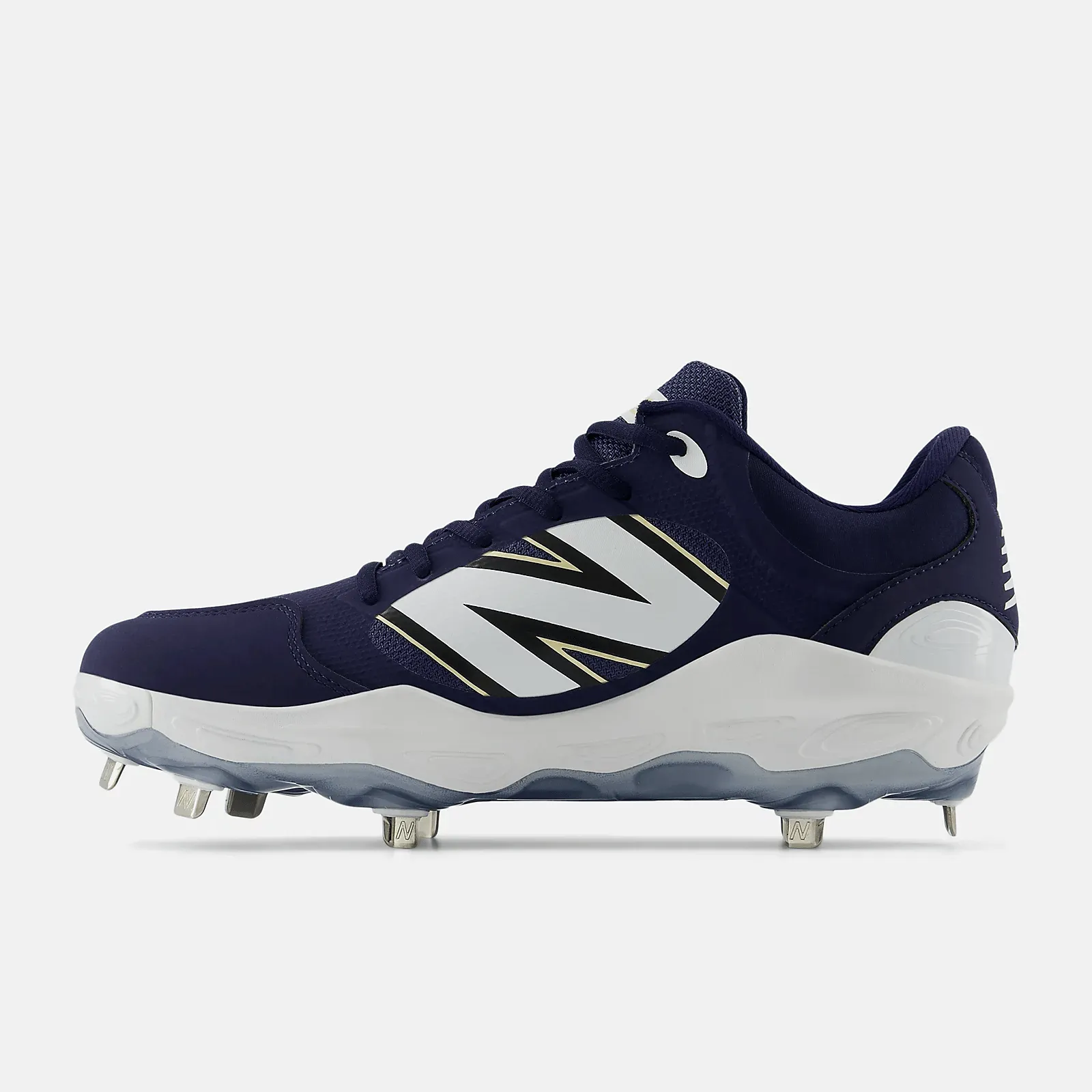 New Balance Men's Fresh Foam X 3000 v7 Metal Baseball Cleats - Navy - L3000TN7 Protective Wear
