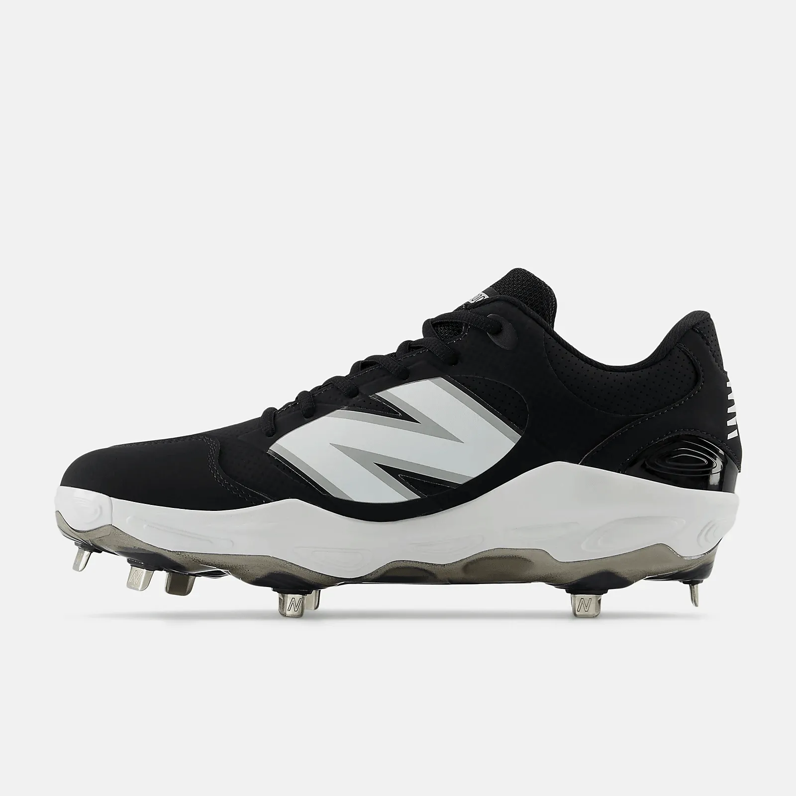 Steel Cap Urban Style New Balance Men's Fresh Foam X 3000 v7 Synthetic Metal Baseball Cleats - Black - L3000SK7