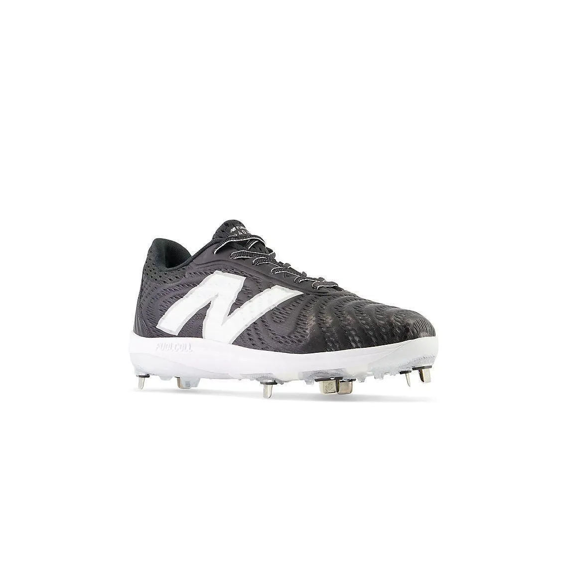 New Balance Men's FuelCell 4040 V7 Metal Baseball Cleats - Black / Optic White - L4040BK7 Air Flow