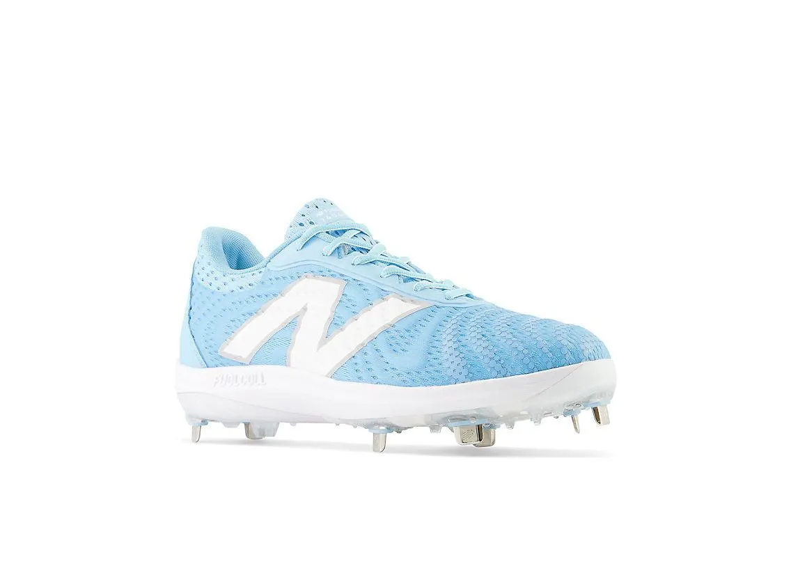 Warehouse Work Step Control New Balance Men's FuelCell 4040 V7 Metal Baseball Cleats - Sky Blue / White - L4040SD7