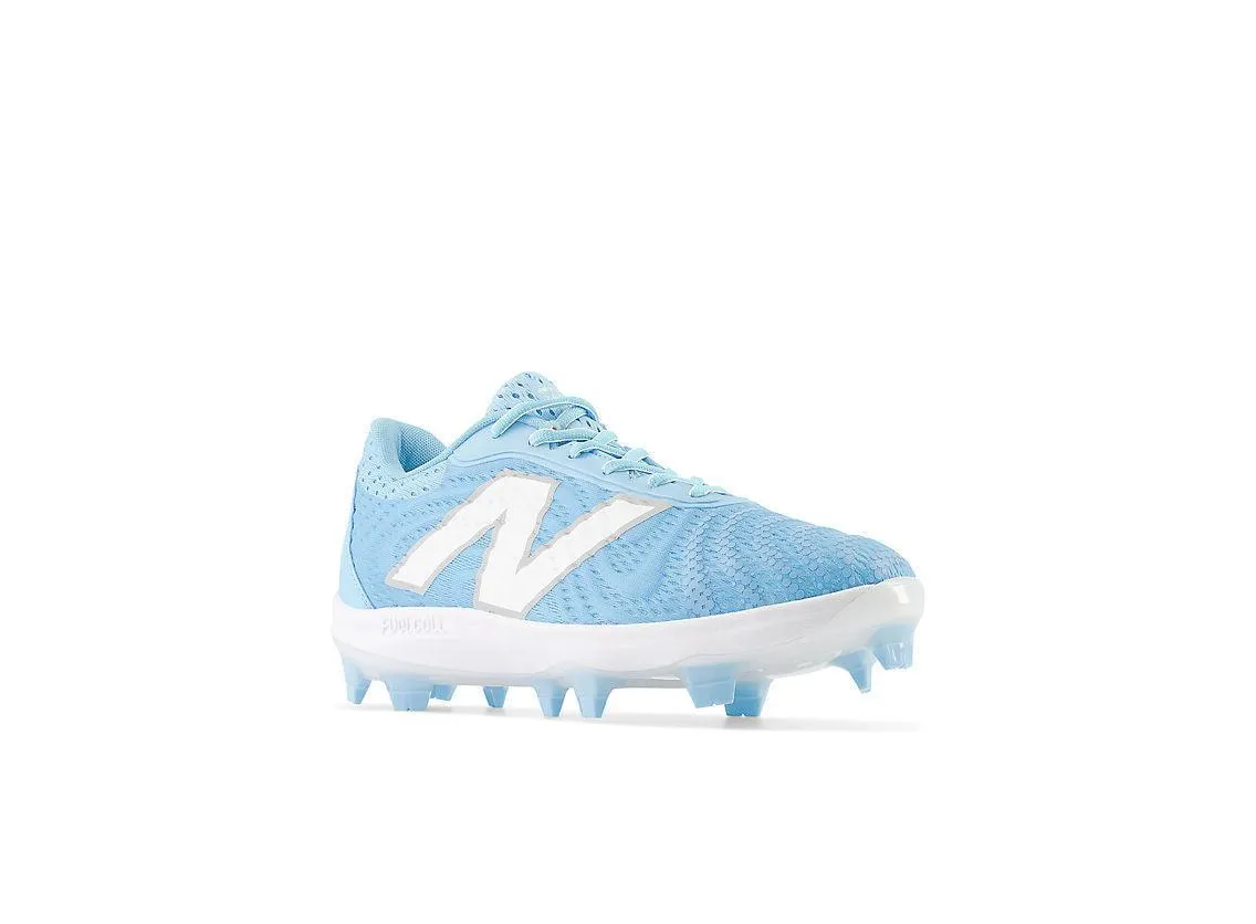 Breathable mesh City Trek New Balance Men's FuelCell 4040 V7 Molded Baseball Cleats - Sky Blue / White - PL4040C7