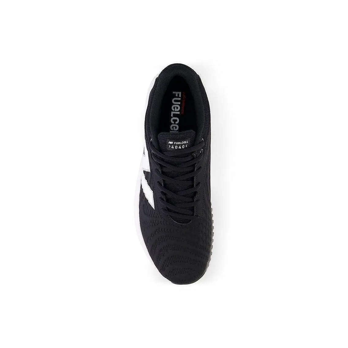 New Balance Men's FuelCell 4040 V7 Turf Baseball Shoes - Black / Optic White - T4040SK7 Mountain Proof