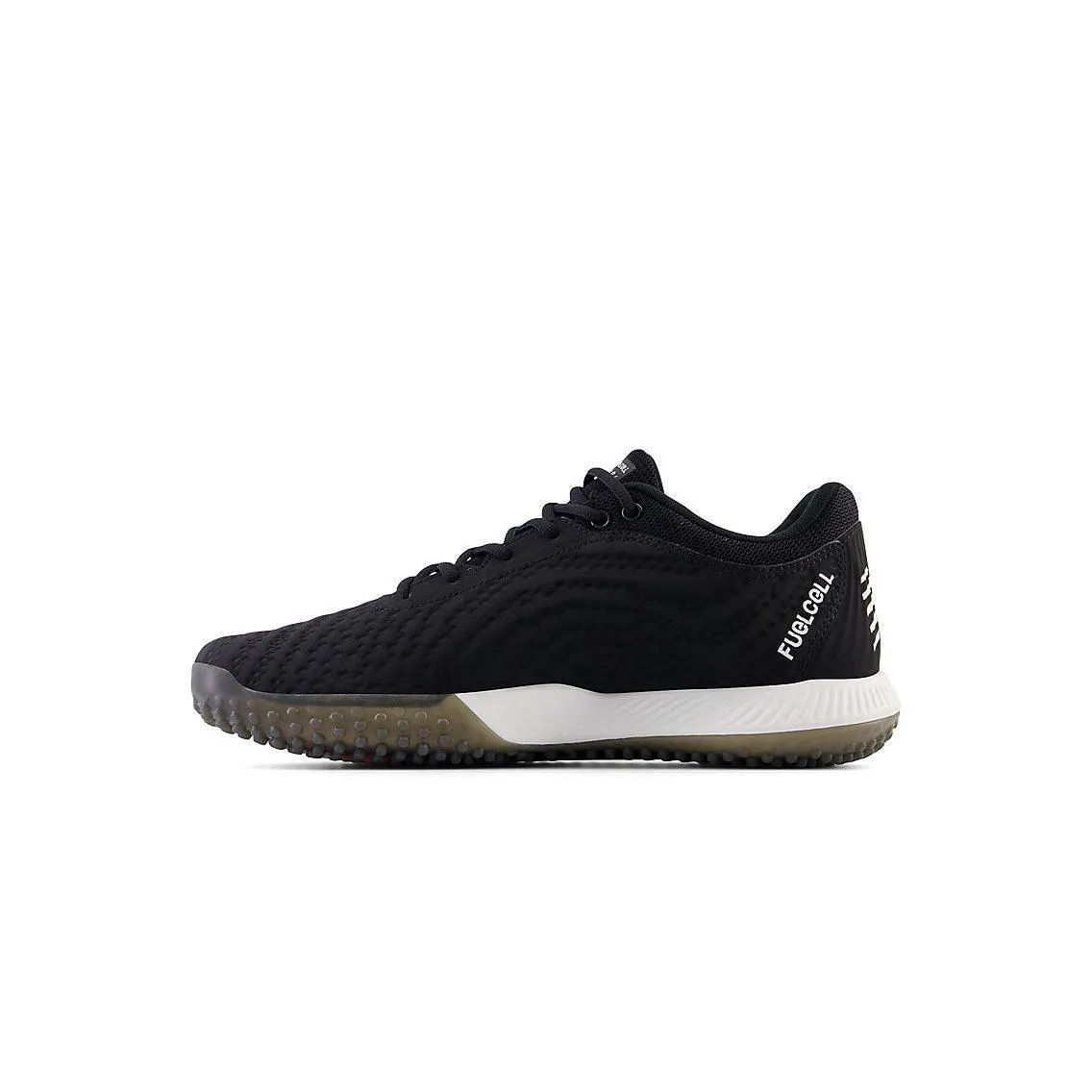 Handmade Craft New Balance Men's FuelCell 4040 V7 Turf Baseball Shoes - Black / Optic White - T4040SK7