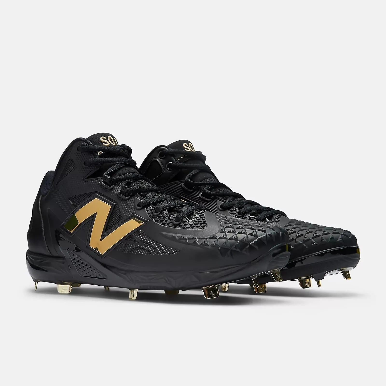 Comfortable Stretch Sturdy Build New Balance Men's FuelCell Ohtani 1 Metal Baseball Cleats - MSHOBK1