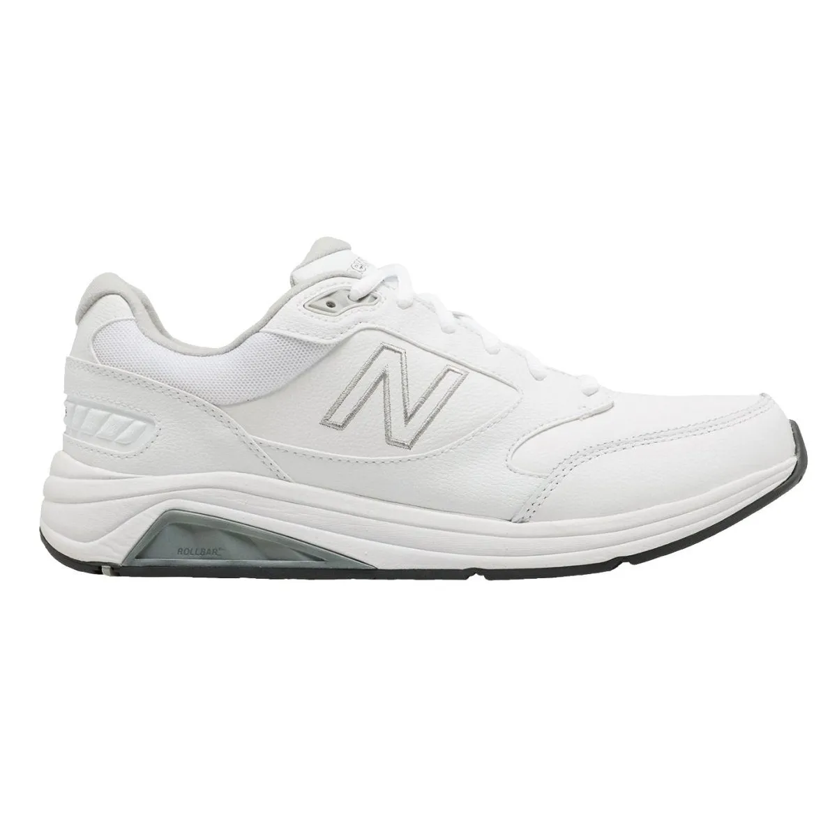 Wide fit New Balance Men's MW928WT3 White Leather