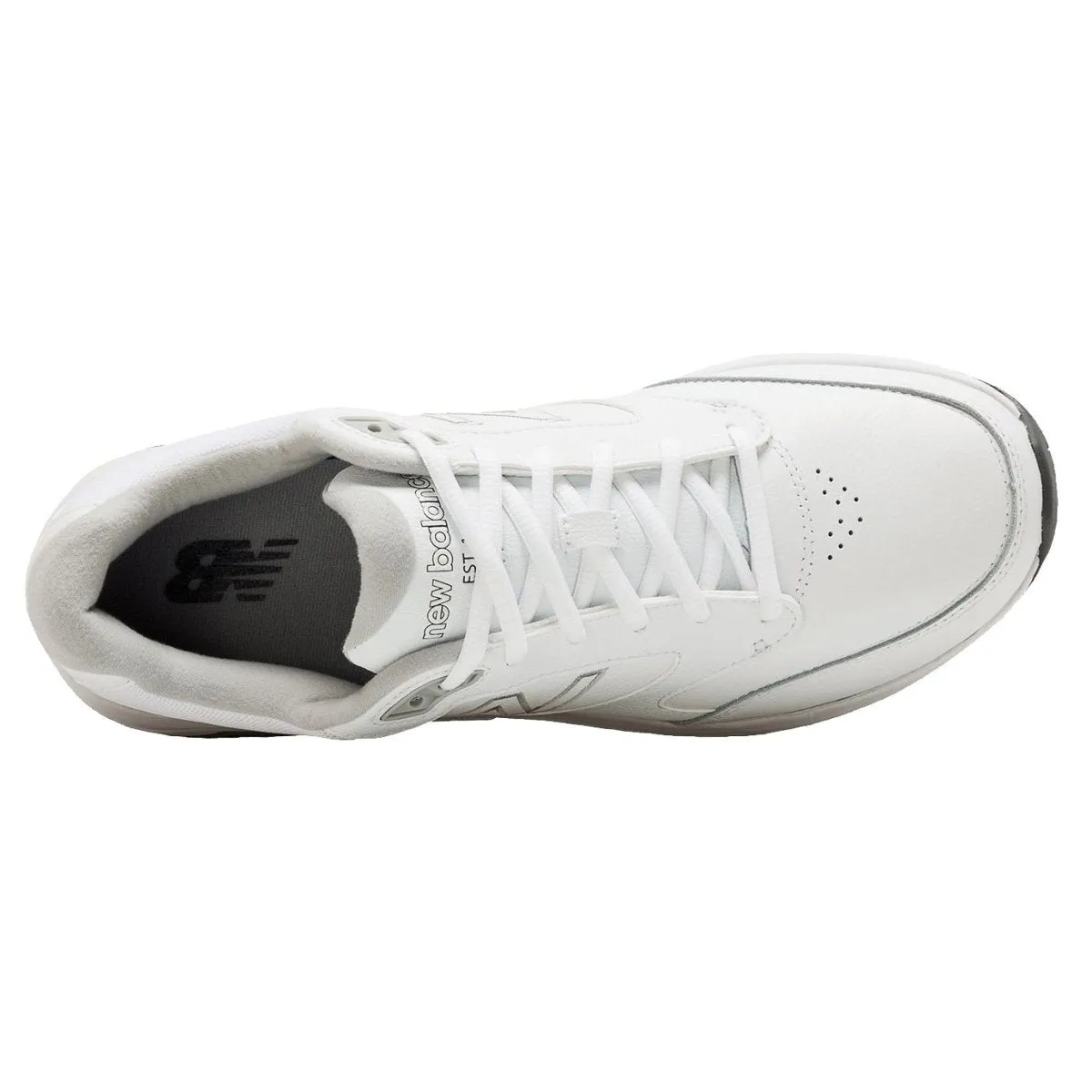 New Balance Men's MW928WT3 White Leather Anti   Odor Sleek Vibe