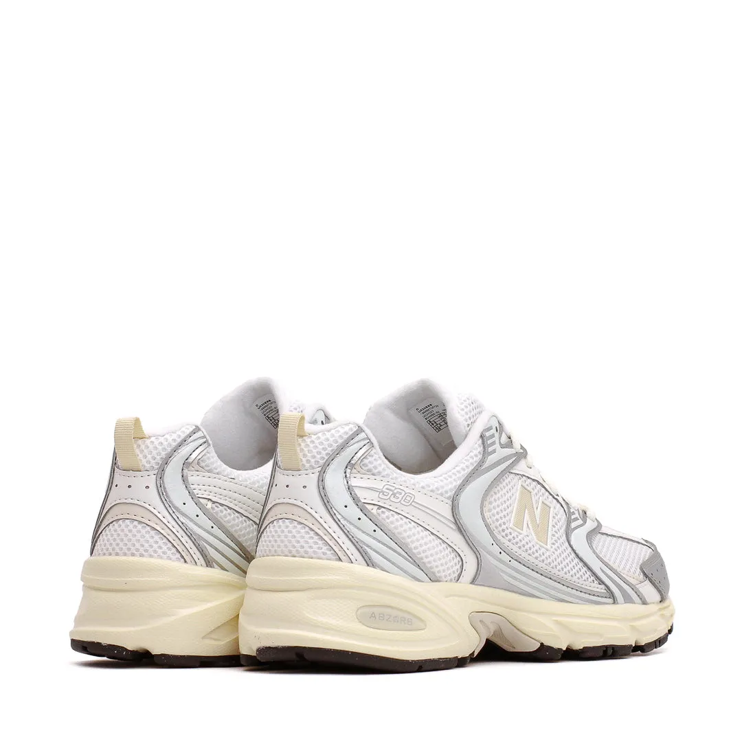 Active Lifestyle Recovery New Balance Unisex 530 Silver Metallic Linen U530ESB