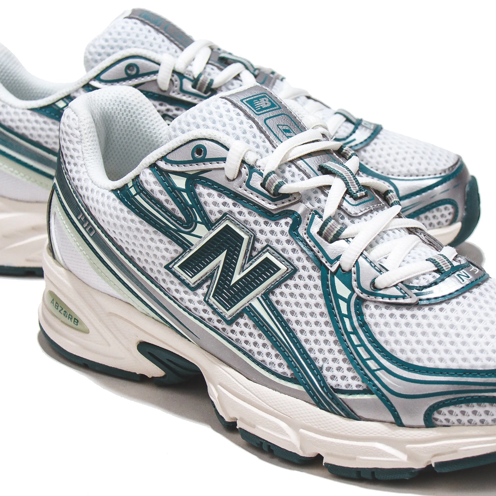 cloudy Speed Flex New Balance Unisex 740 White Green U740GR2