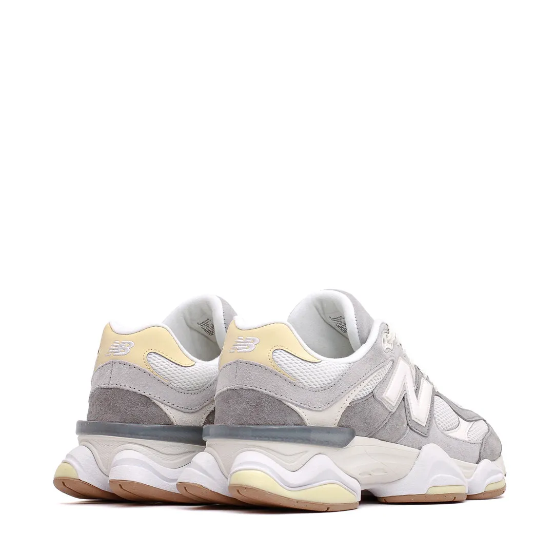 lace - up design New Balance Unisex 9060 Slate Grey Calcium U9060AUB