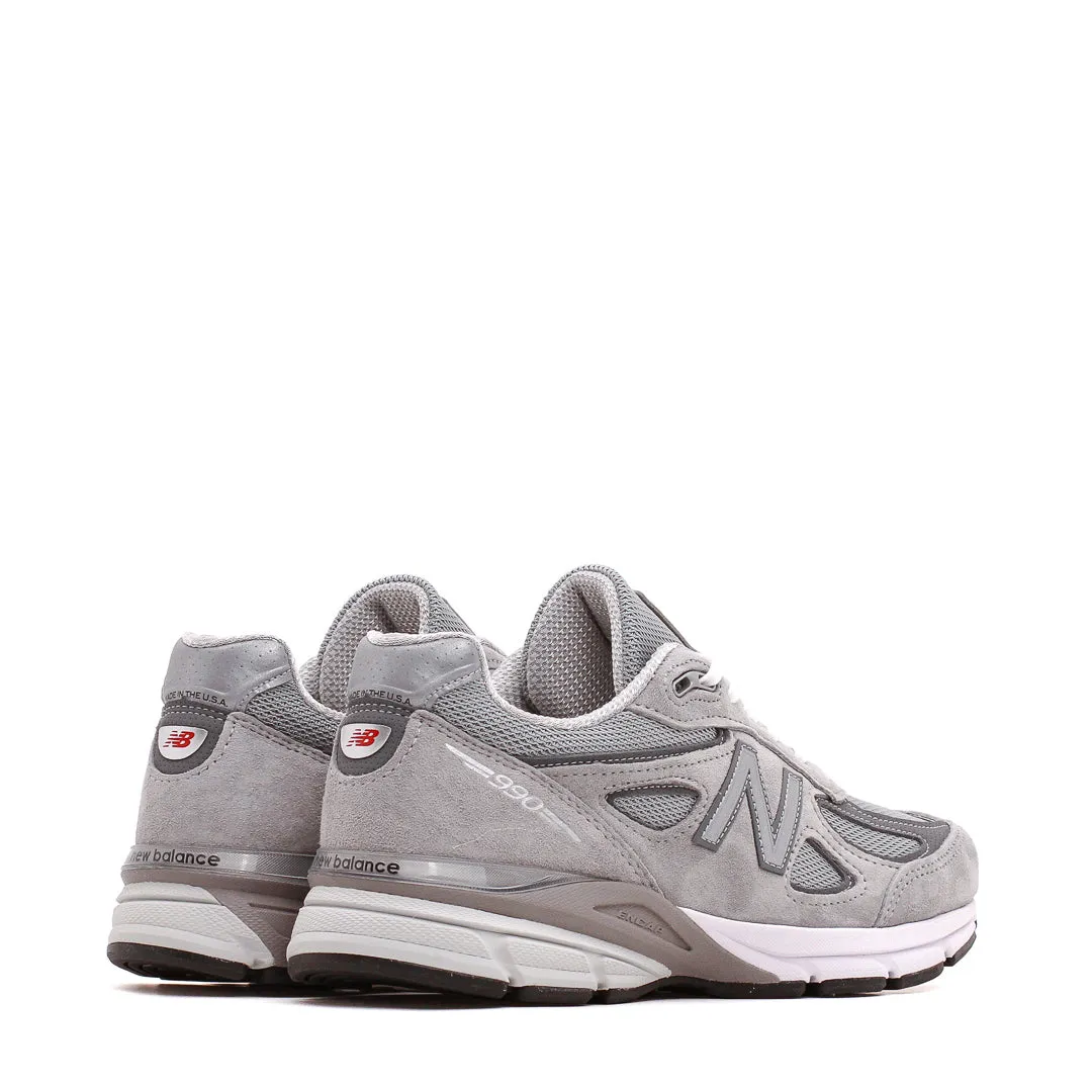 New Balance Unisex 990v4 Made In USA Grey U990GR4 lace - up shoes