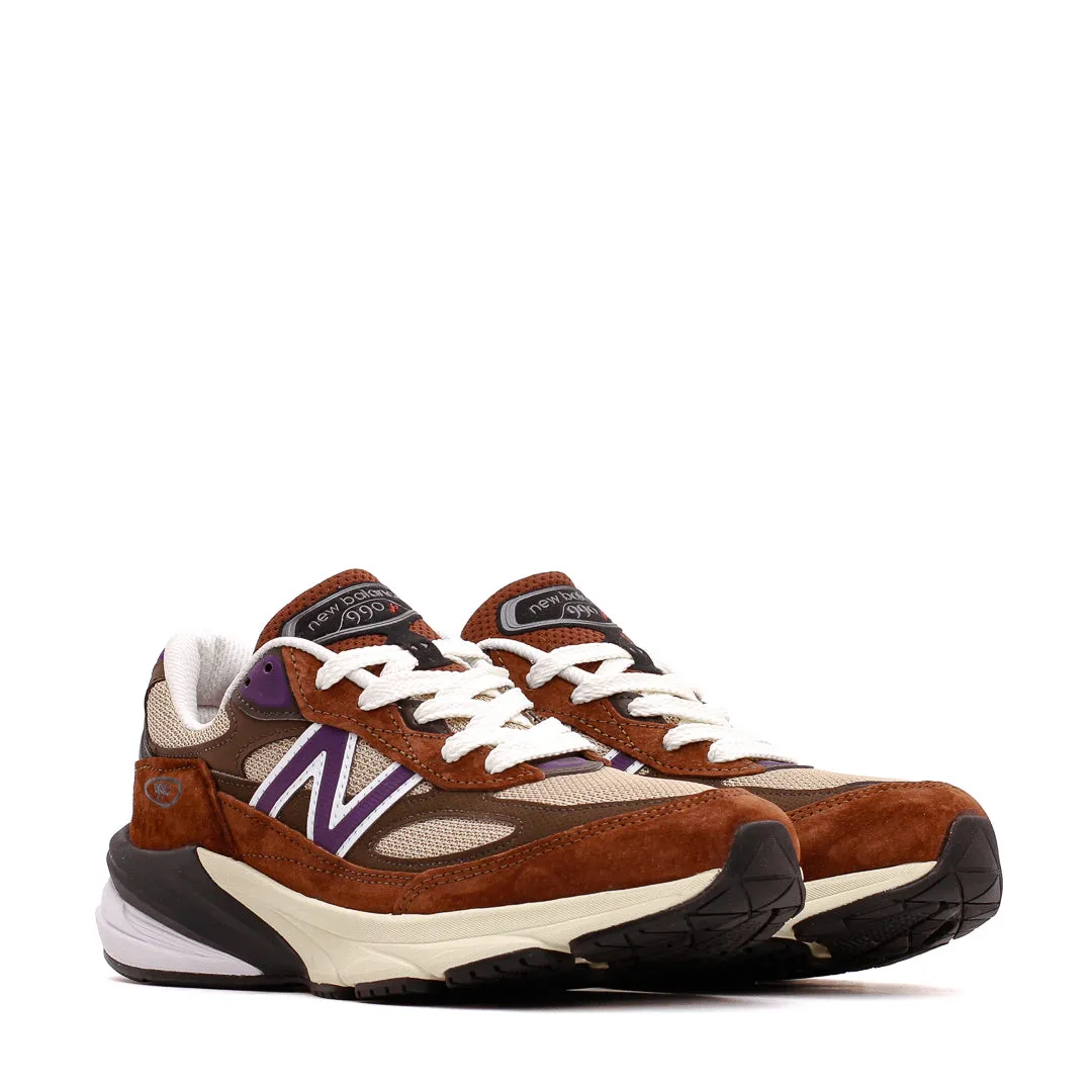 New Balance Unisex 990v6 Rich Oak Cosmic Grape U990OP6 Fashionable appearance