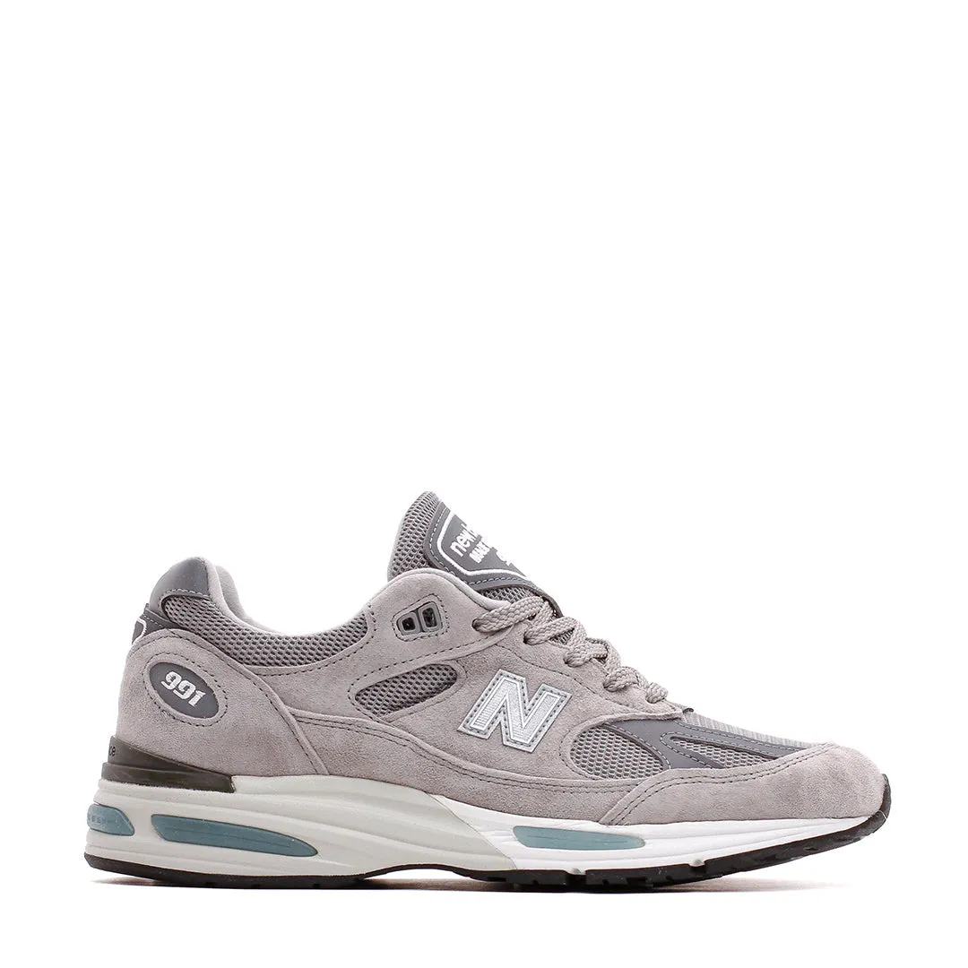 New Balance Unisex 991v2 Rock Ridge Made In UK U991GL2 logo - beaded shoes