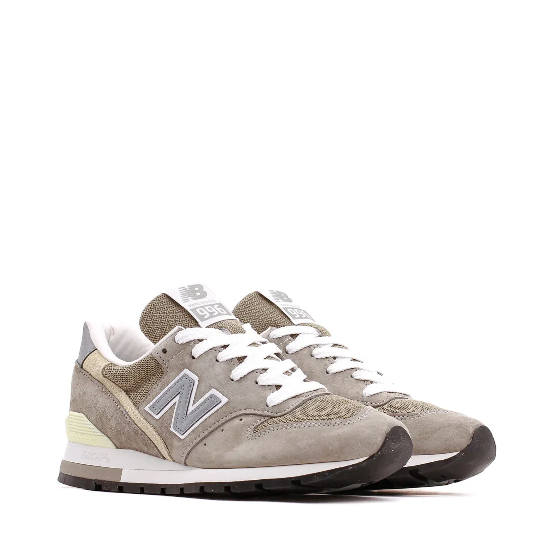 addiction Daily Wear Shoes New Balance Unisex 996 Grey Made In USA U996GR