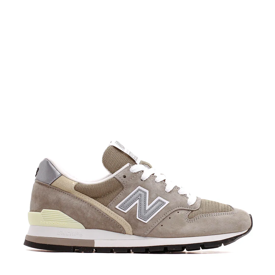 shoe length New Balance Unisex 996 Grey Made In USA U996GR