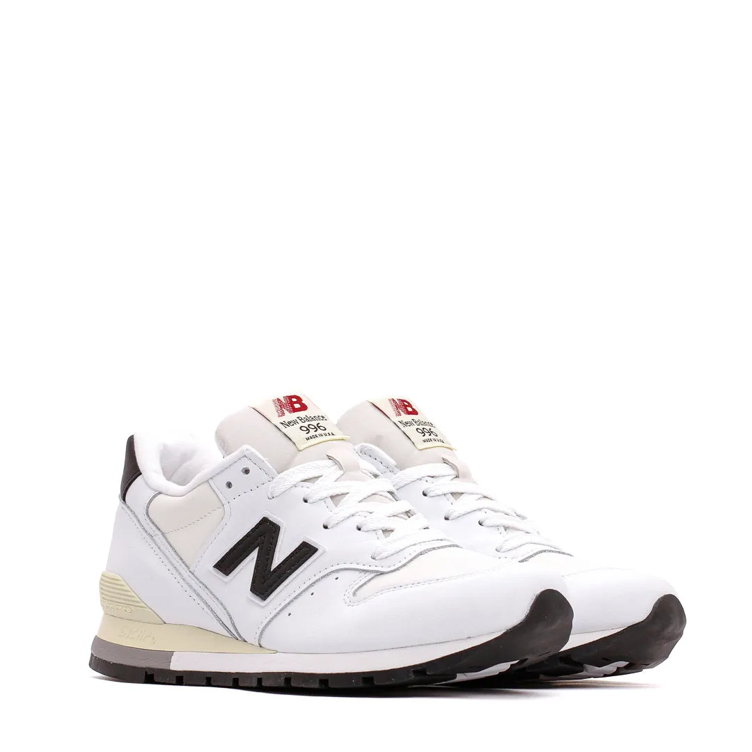 New Balance Unisex 996 White Made In USA U996TC Recreational sports running for a way to stay balanced