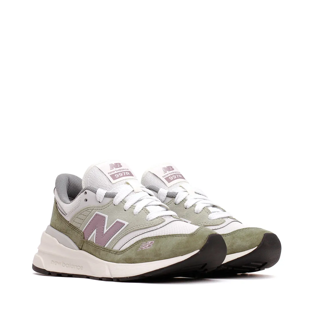 New Balance Unisex 997R Dark Olivine Sea Salt U997RMGB Indoor Running ShockAbsorbing