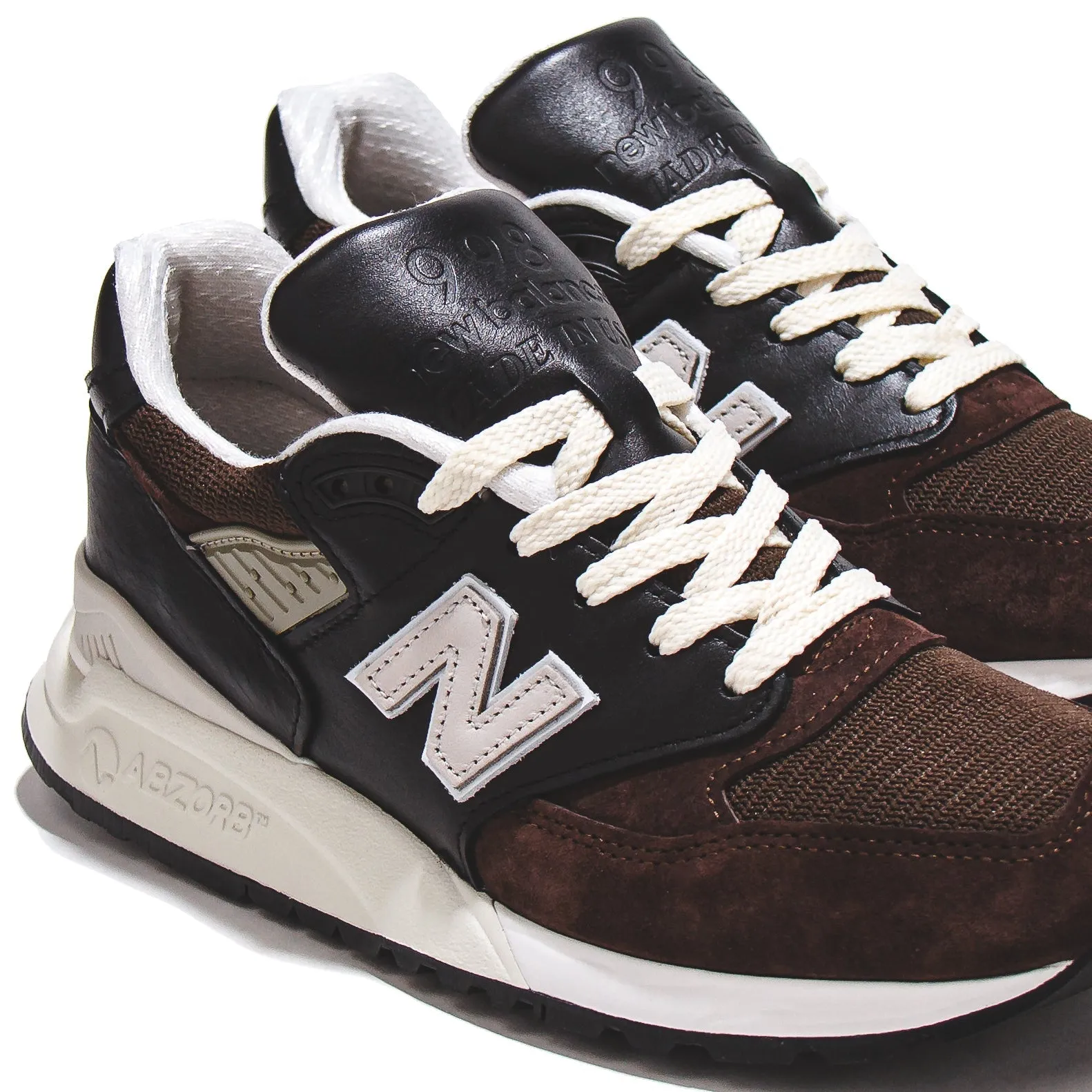 New Balance Unisex 998 Black Made In USA U998RE mud shoes