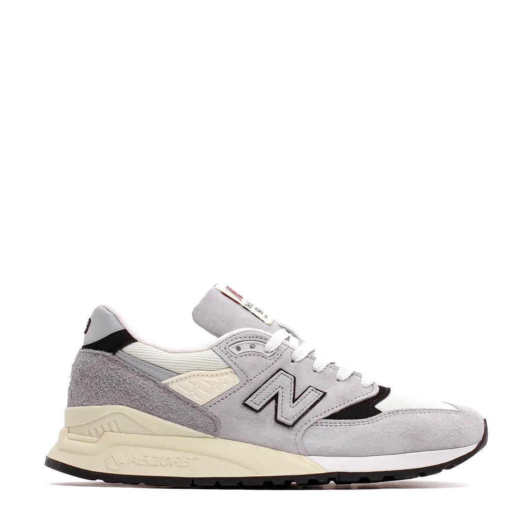 textured - lining shoes New Balance Unisex 998 Grey Made In USA U998GB
