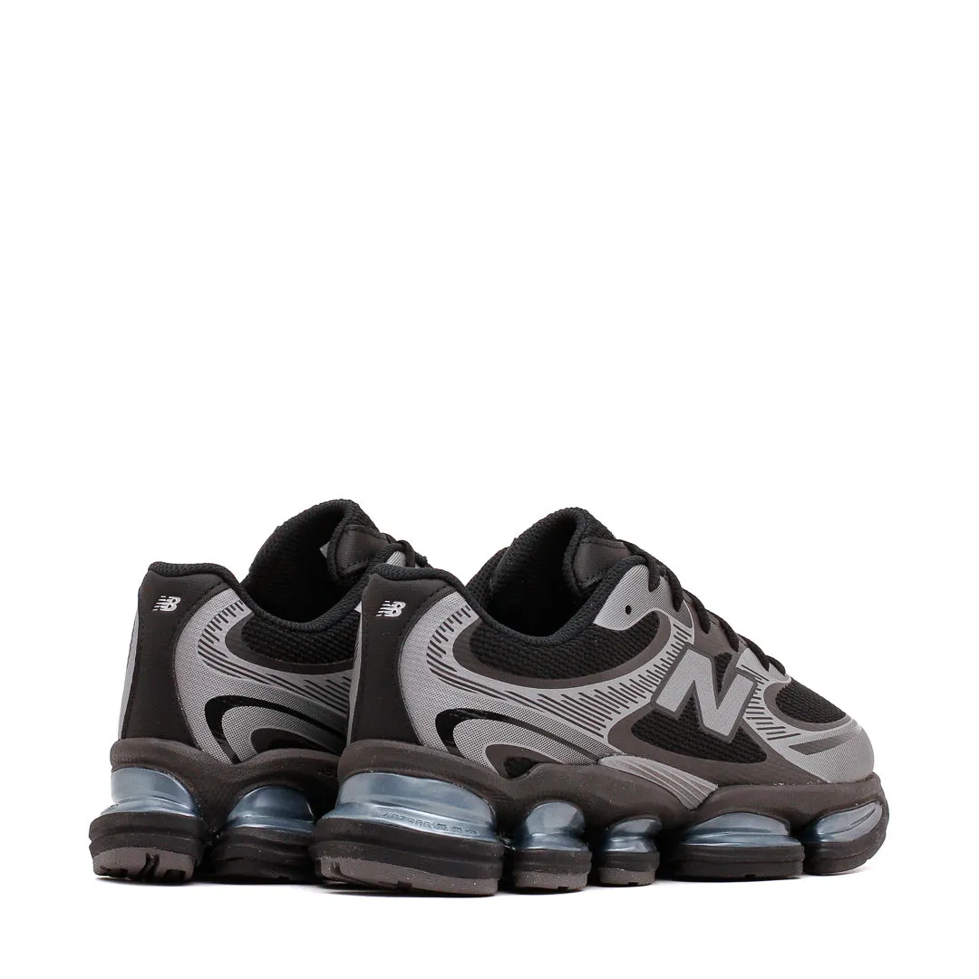 snowy dirt - path running shoes New Balance Unisex Abzorb 2000 Black Dark Silver Metallic U2000EA