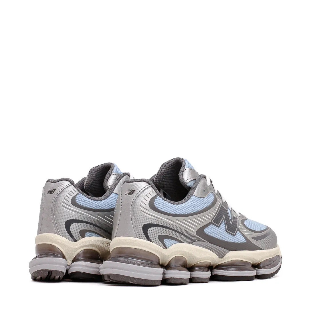 Supportive Upper New Balance Unisex Abzorb 2000 Light Chrome Blue Silver Metallic U2000BA