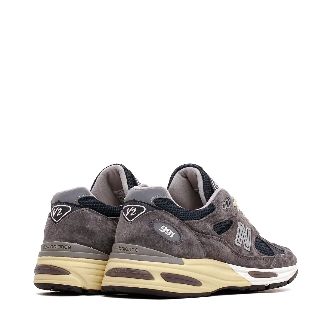 New Balance Unisex MADE in UK 991v2 Dark Gull Gray U991GG2 health-conscious