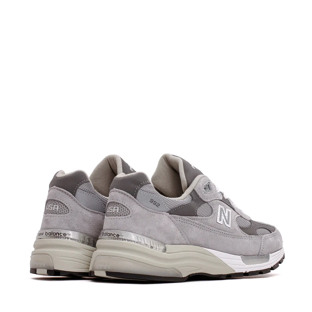 Agile Movement wide - base shoes New Balance Unisex Made in USA 992 Grey U992GY