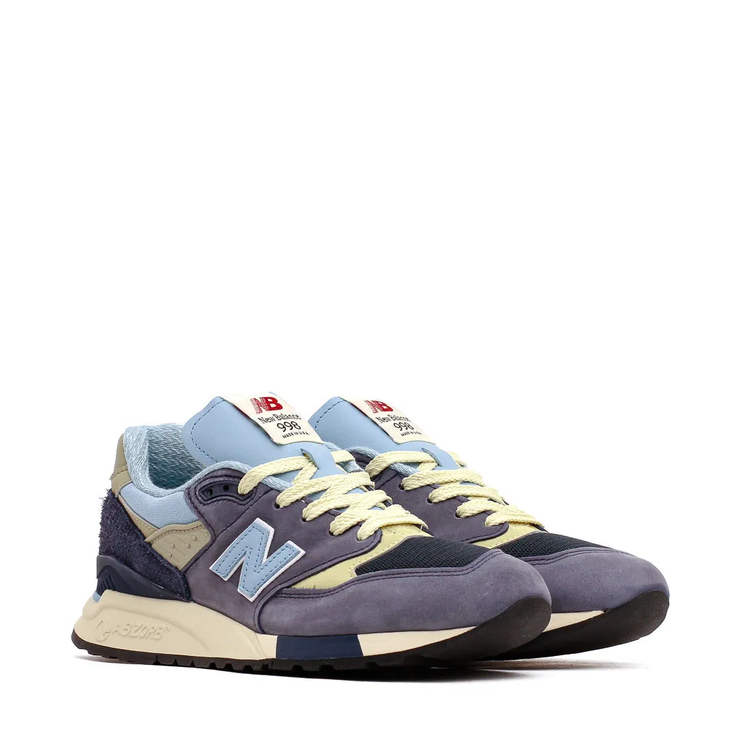 New Balance Unisex MADE in USA 998 Navy U998CB pre - made running shoes Fashion - forward