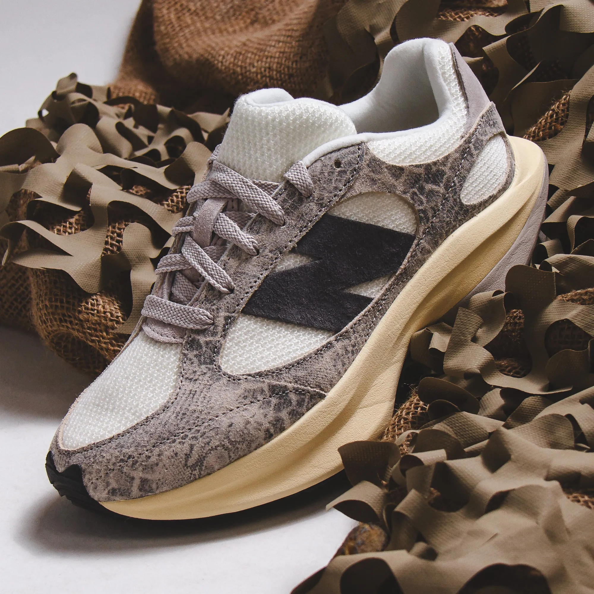 multi - strap shoes inauguration - themed running option New Balance UWRPD Runner Snakeskin UWRPDNBS