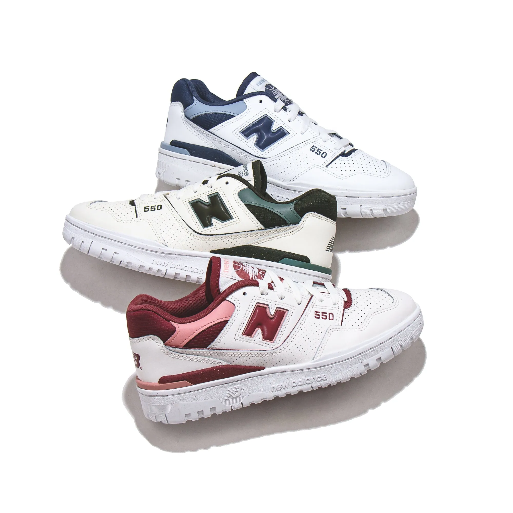 birthday - themed running wear New Balance Women 550 Sea Salt BBW550DP