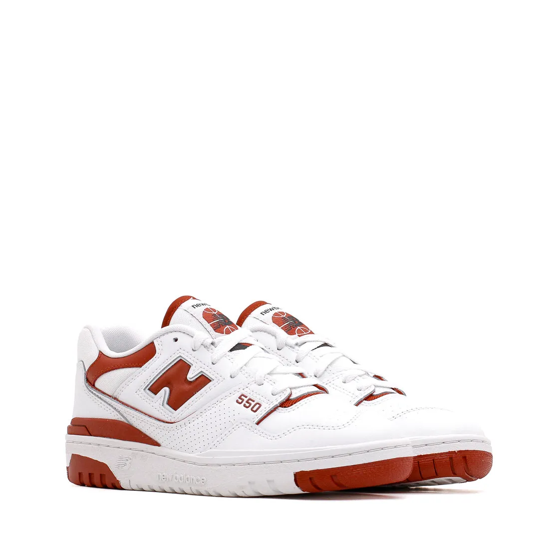 New Balance Women 550 White BBW550BR low - profile shoes padded - collar shoes