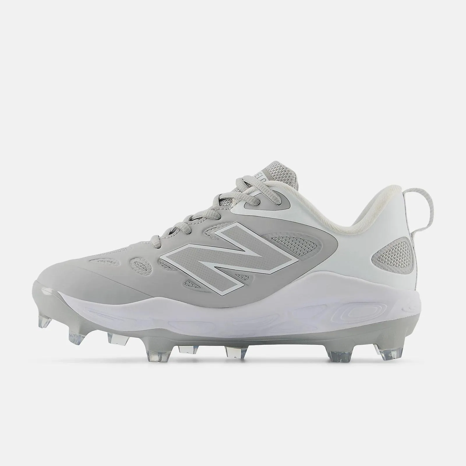 New Balance Women's Fresh Foam X Velo v4 Molded Softball Cleats - Grey SPVELOG4 Urban Comfort Minimal Build